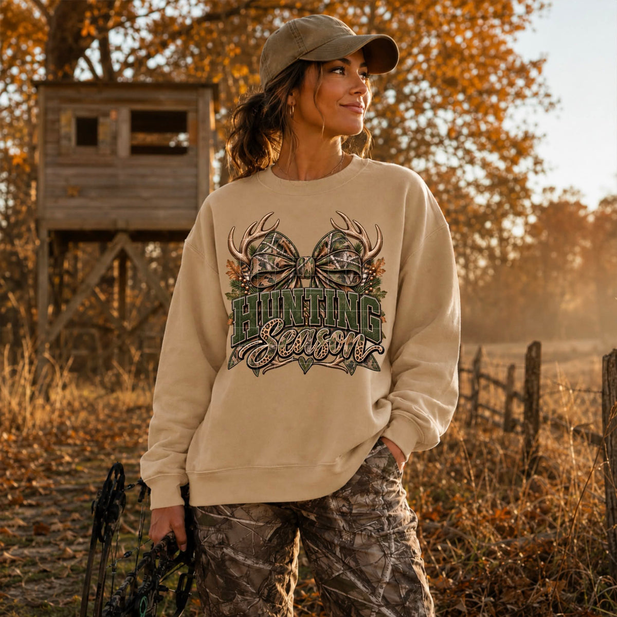 Hunting Season - SHIRT SDD.26.  *add color of shirt you want in note box when checking out