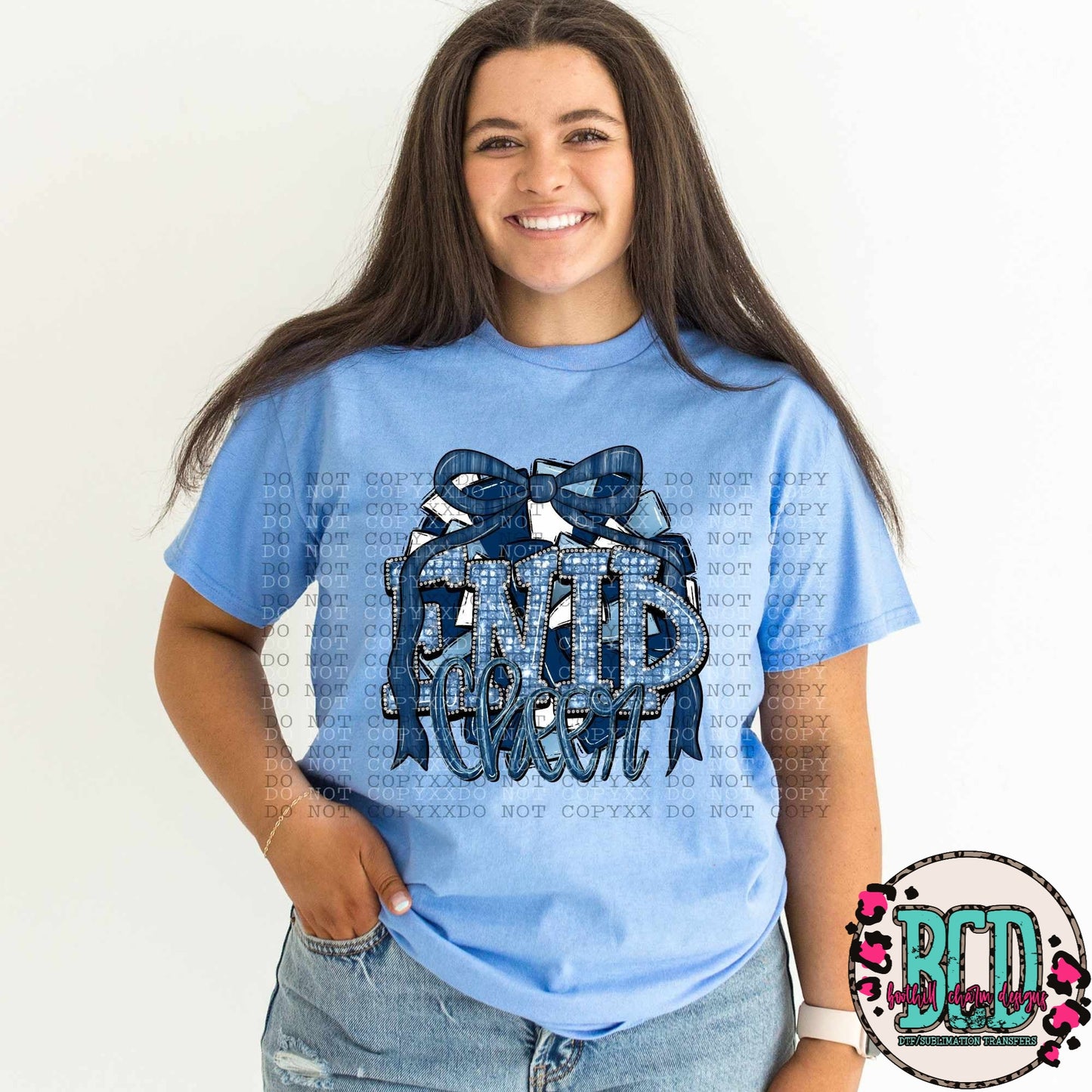 Enid Cheer W Bow - SHIRT