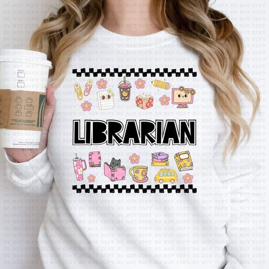 Librarian ECHT - SHIRT *add name wanted in notes box