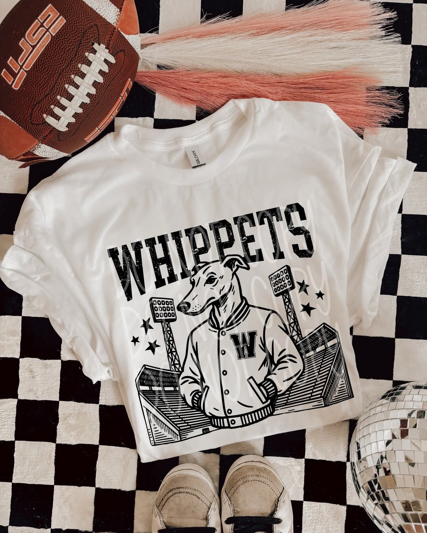 Letterman Jacket with mascot -KIDS SHIRT *add mascot wanted in the notes box at checkout. PHDD.25