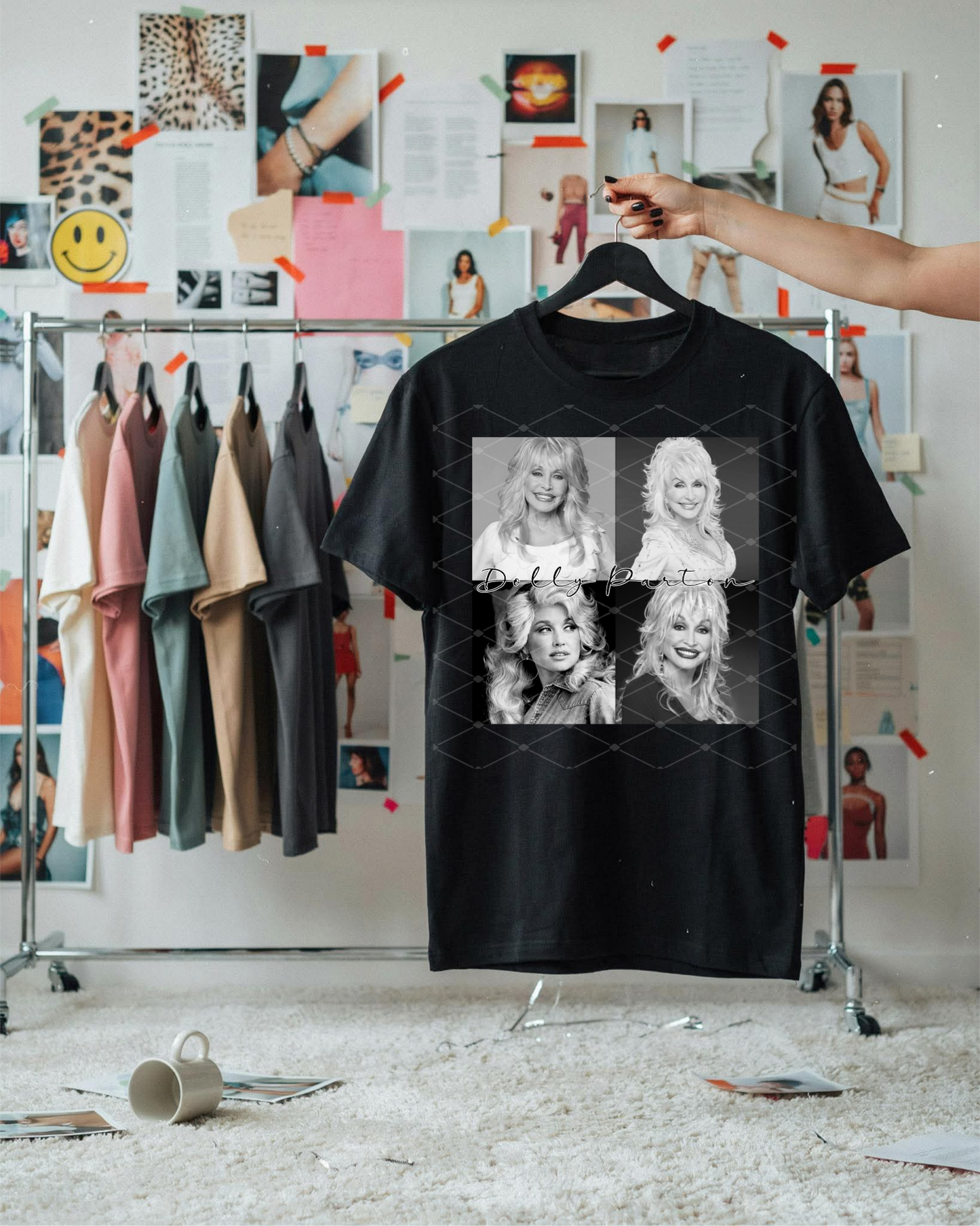 Dolly Collage - SHIRT   *Add shirt color wanted in note box