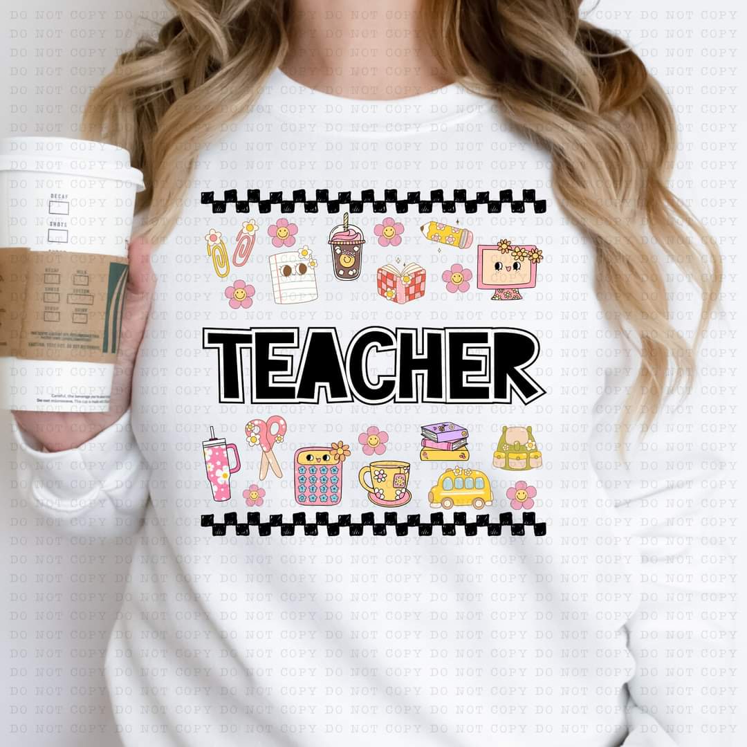 Teacher Shirts ECHT - SHIRT *add name wanted in notes box