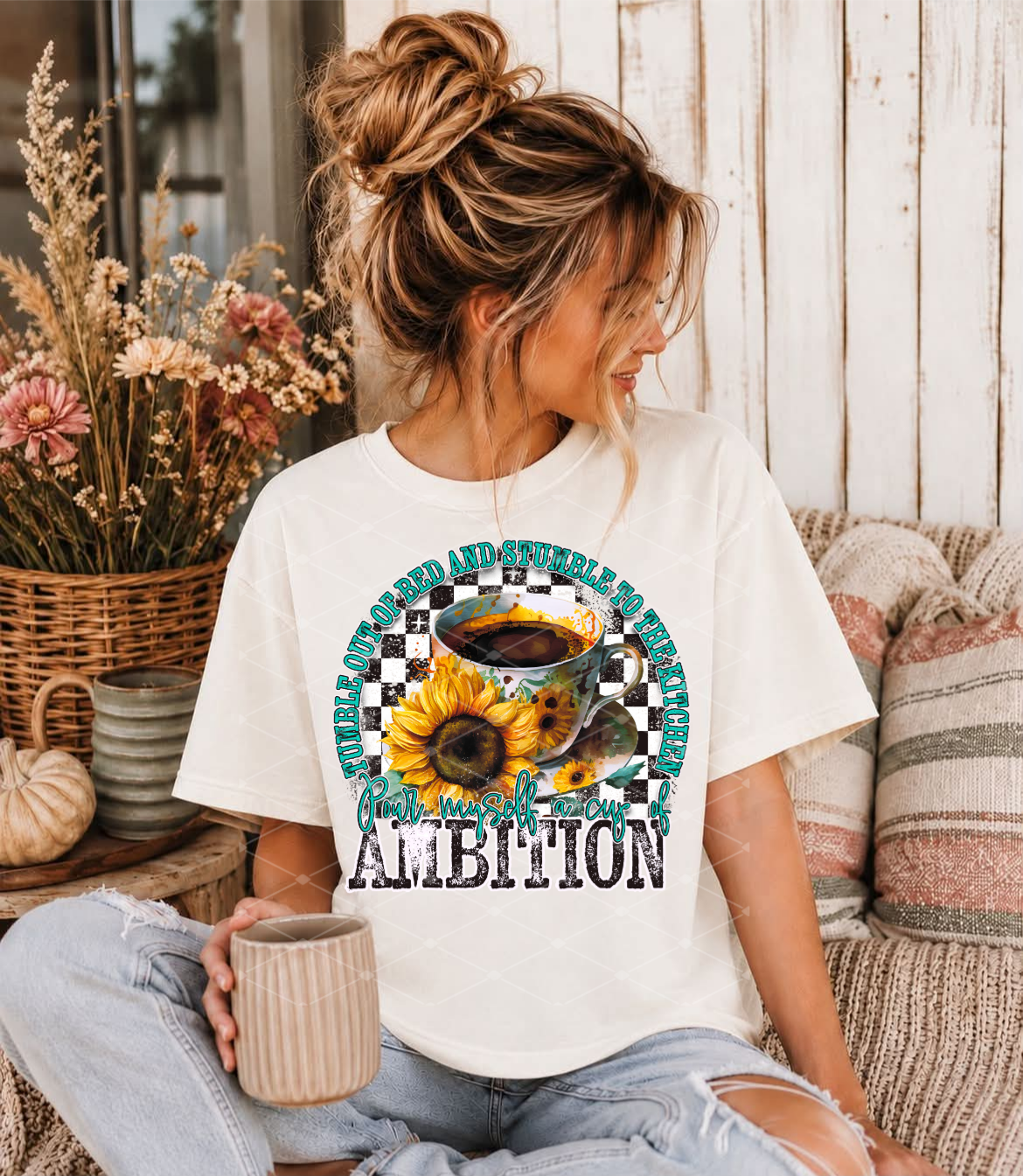 Dolly Cup Of Ambition - SHIRT   *Add shirt color wanted in note box